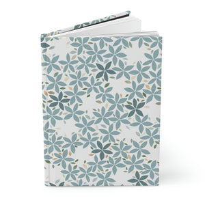 Snowbell Hardcover Journal Matte in Aqua