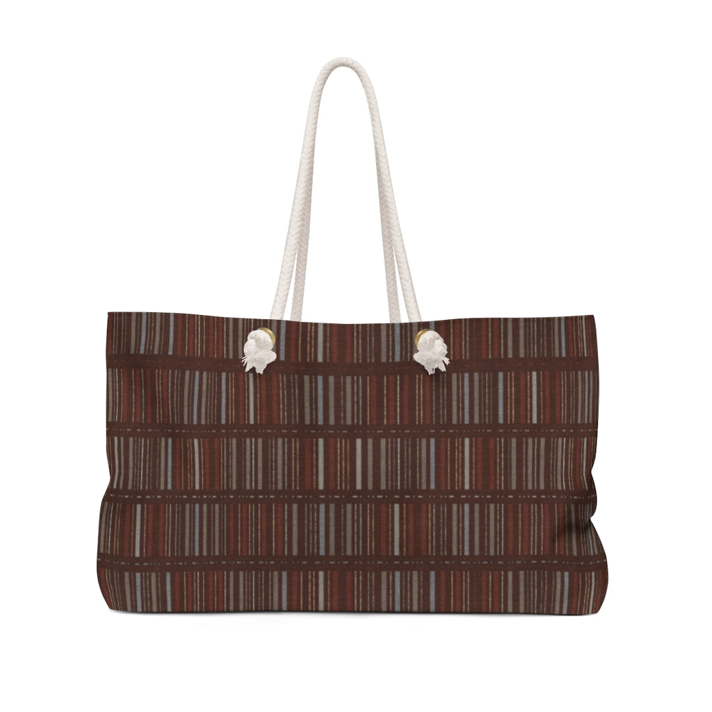 Science Code Weekender Bag in Red