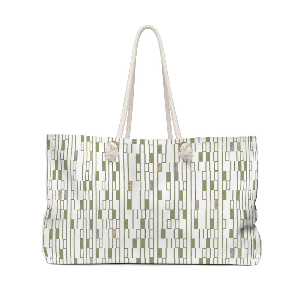 Signals Code Weekender Bag in Green