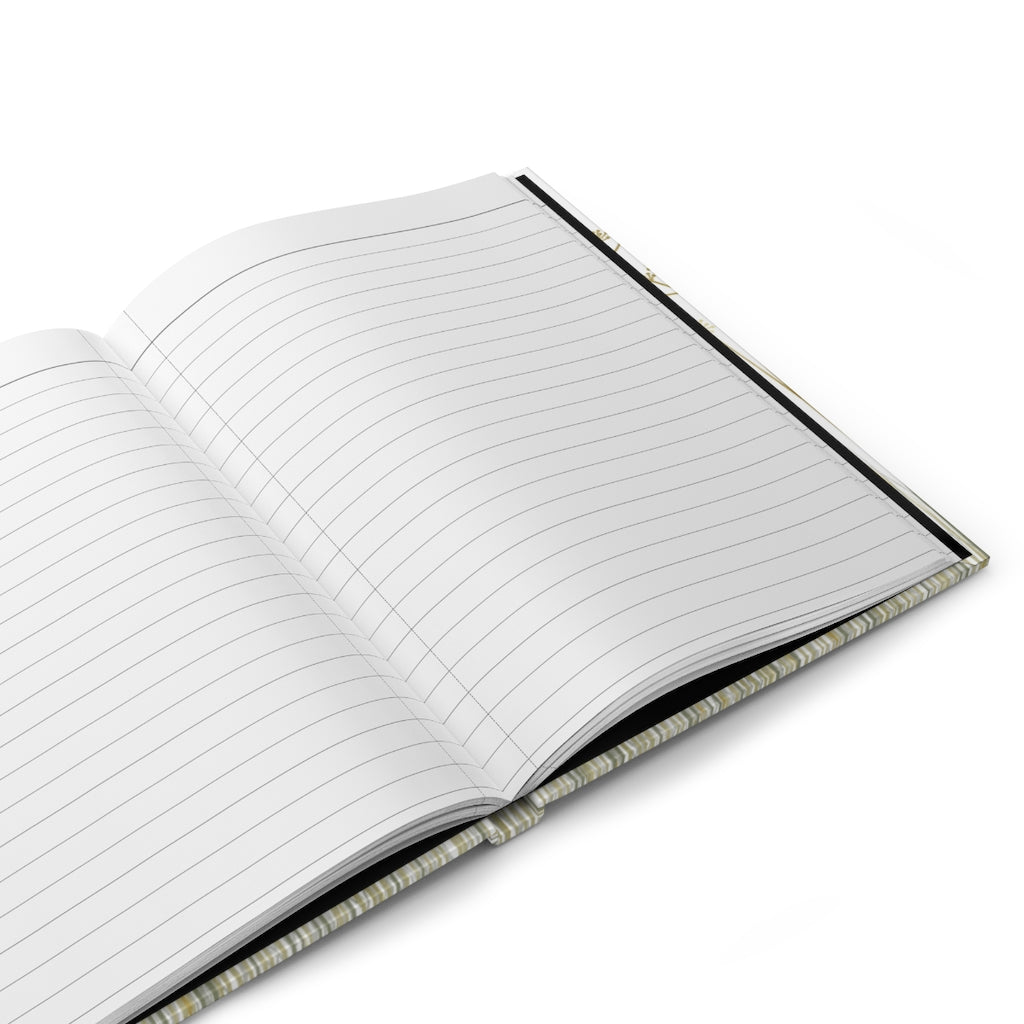 Message Code Hardcover Journal Matte in Yellow