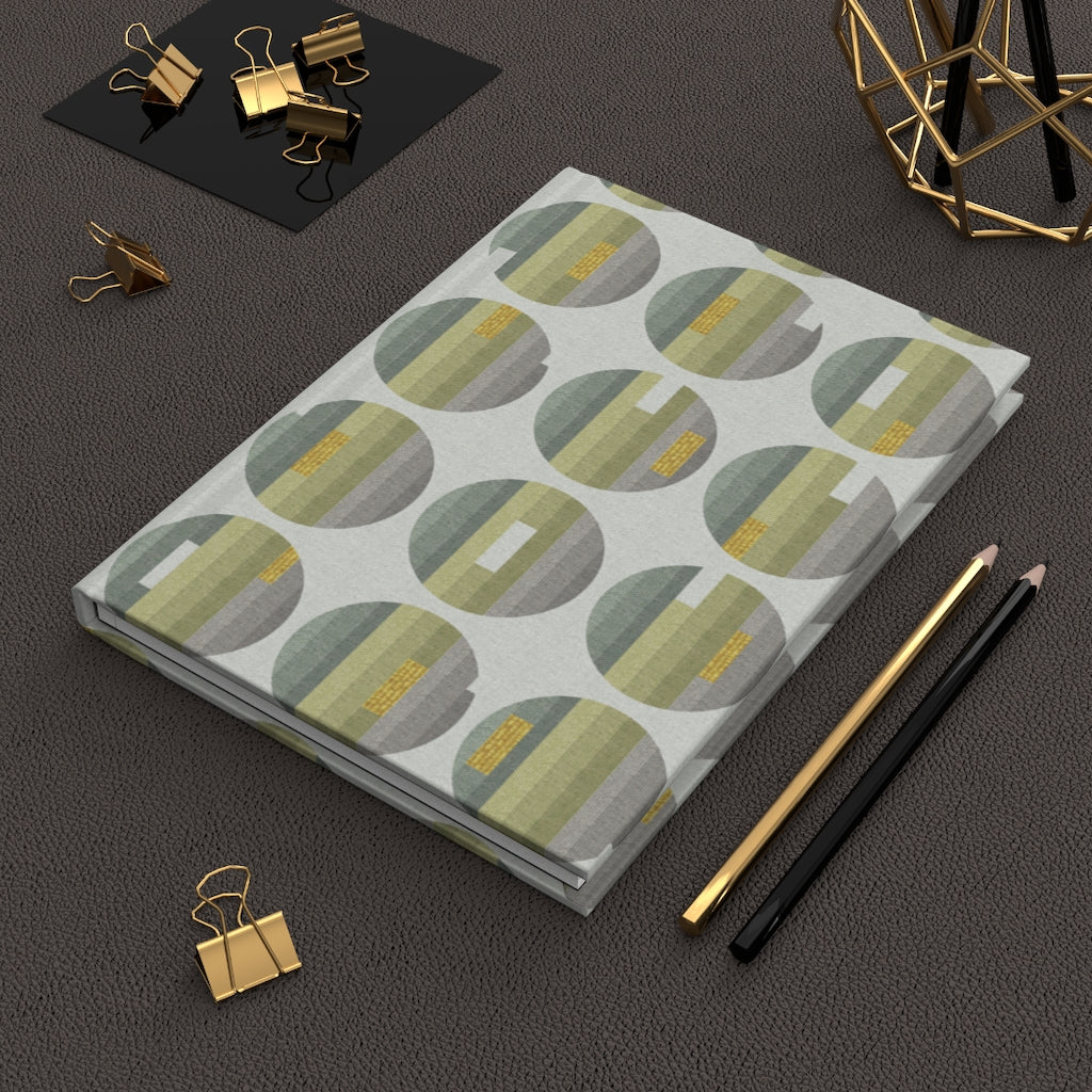 In Depth Code Hardcover Journal Matte in Aqua