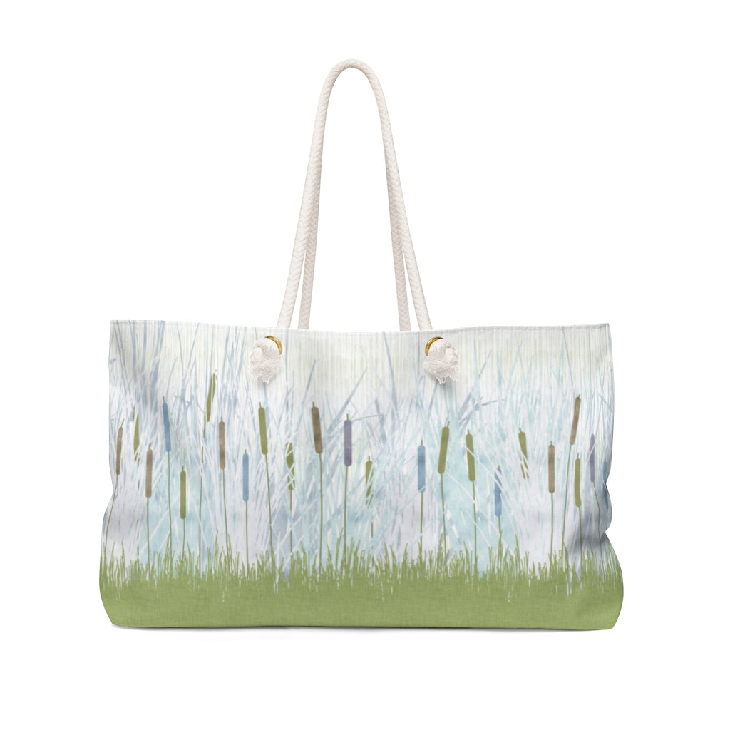 Marsh Weekender Bag in Blue