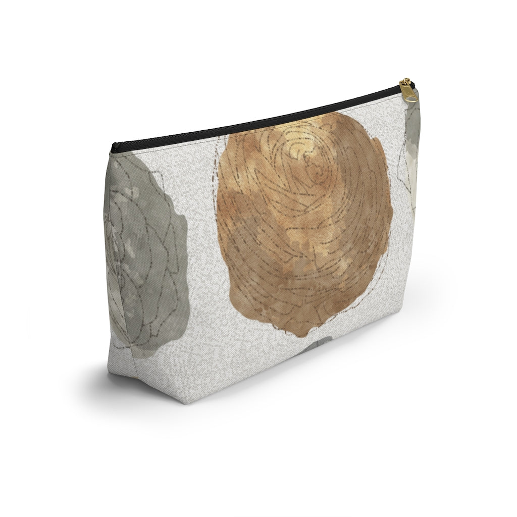 Decipher Code Accessory Pouch w T-bottom in Brown