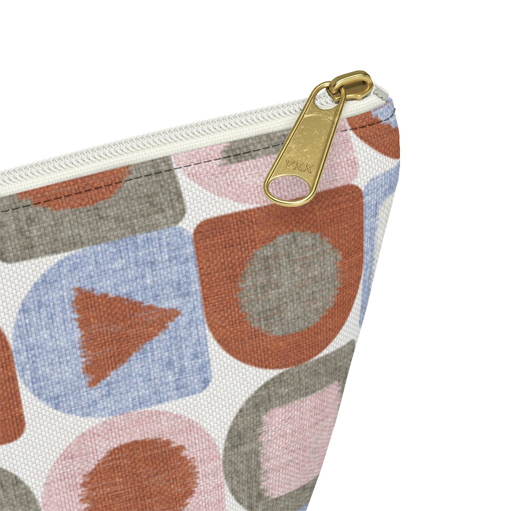 Shape Up Accessory Pouch w T-bottom in Pink