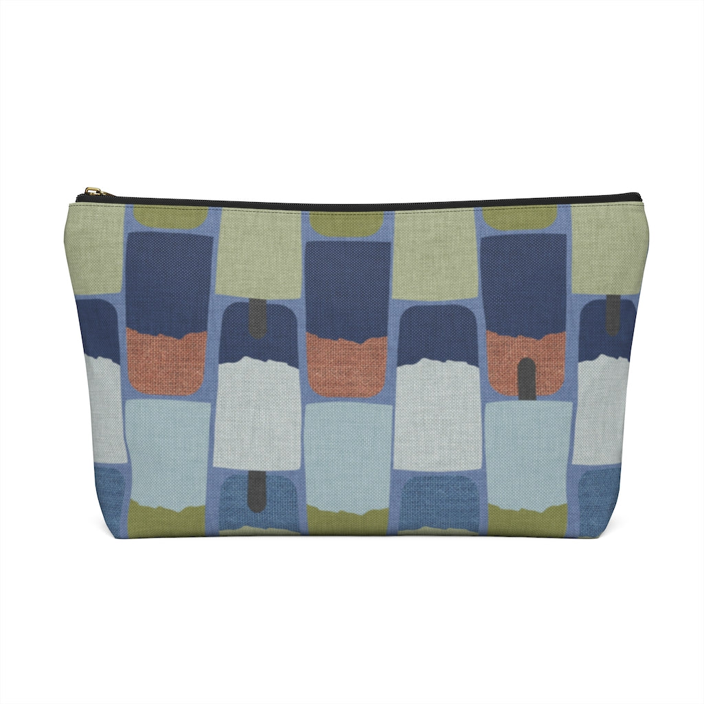 Popsicles Accessory Pouch w T-bottom in Navy