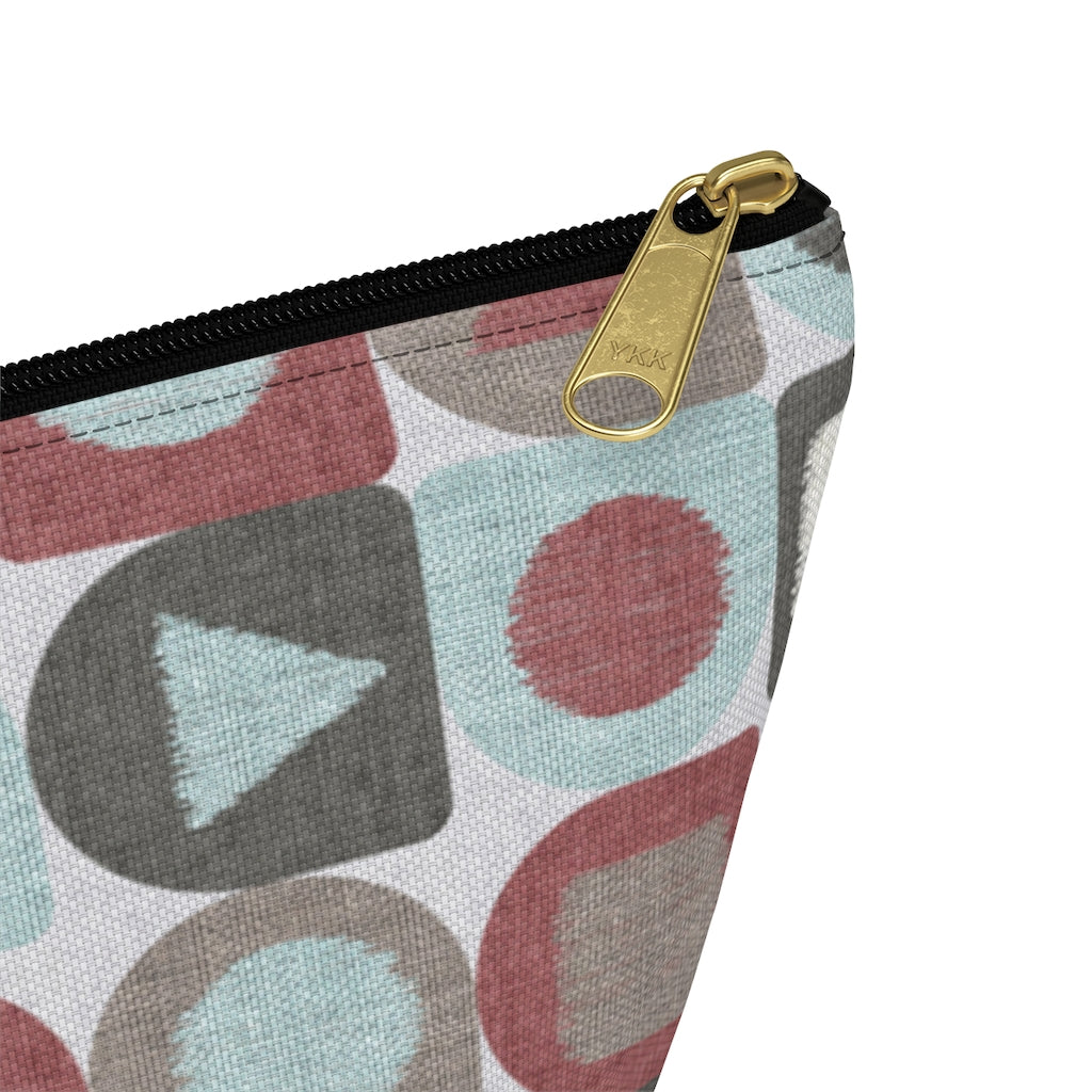 Shape Up Accessory Pouch w T-bottom in Aqua