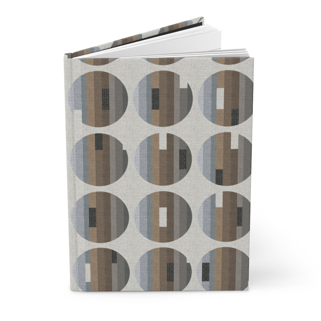 In Depth Code Hardcover Journal Matte in Brown