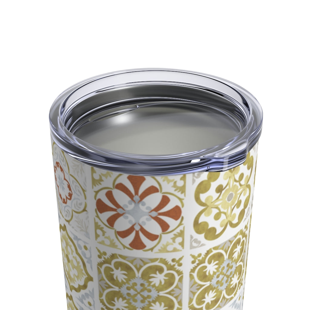 Seville Square Tumbler in Gold