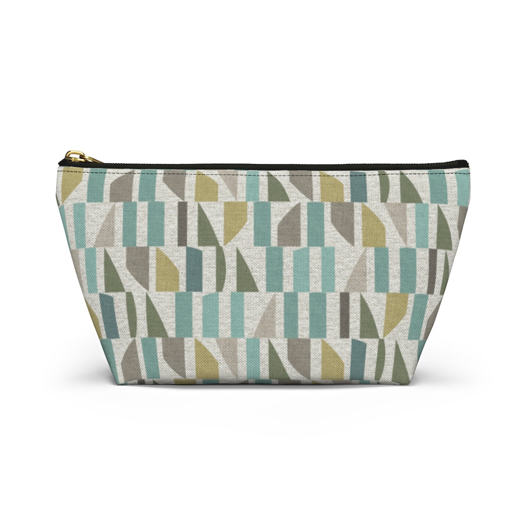 Frequency Code Accessory Pouch w T-bottom in Aqua