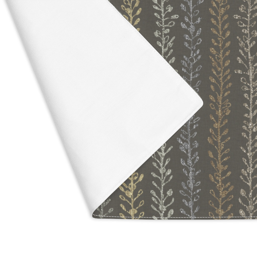 Flourish Placemat in Gray