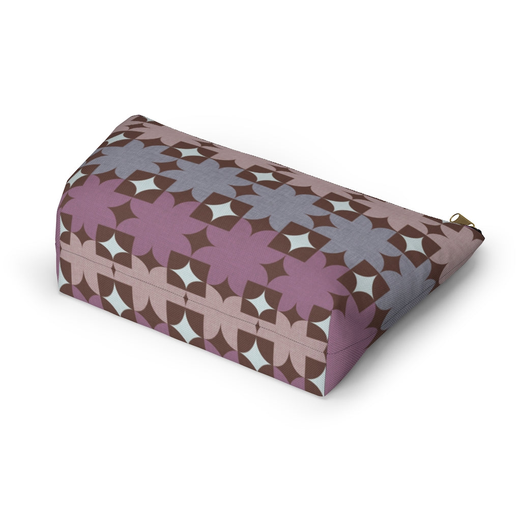 World's Fair Accessory Pouch w T-bottom in Purple