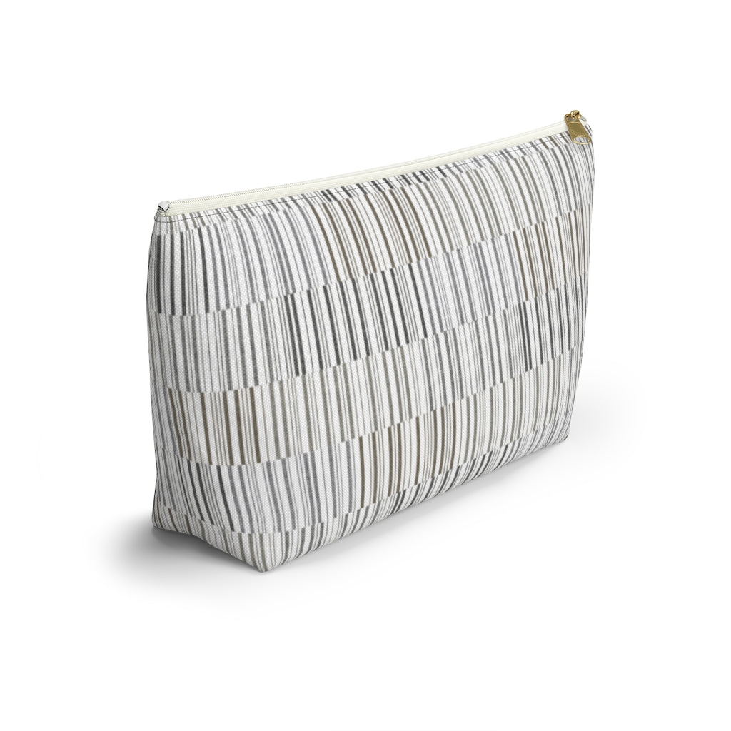 Traffic Code Accessory Pouch w T-bottom in Gray