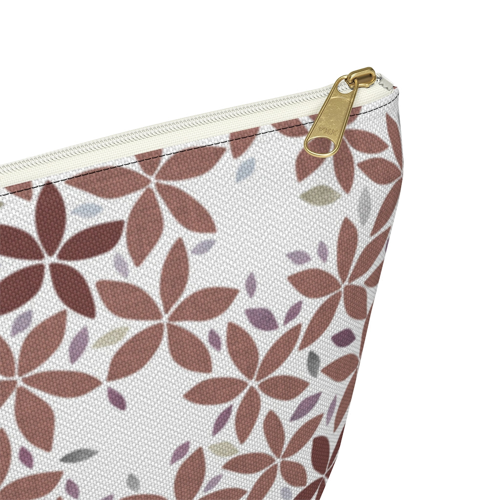 Snowbell Accessory Pouch w T-bottom in Purple
