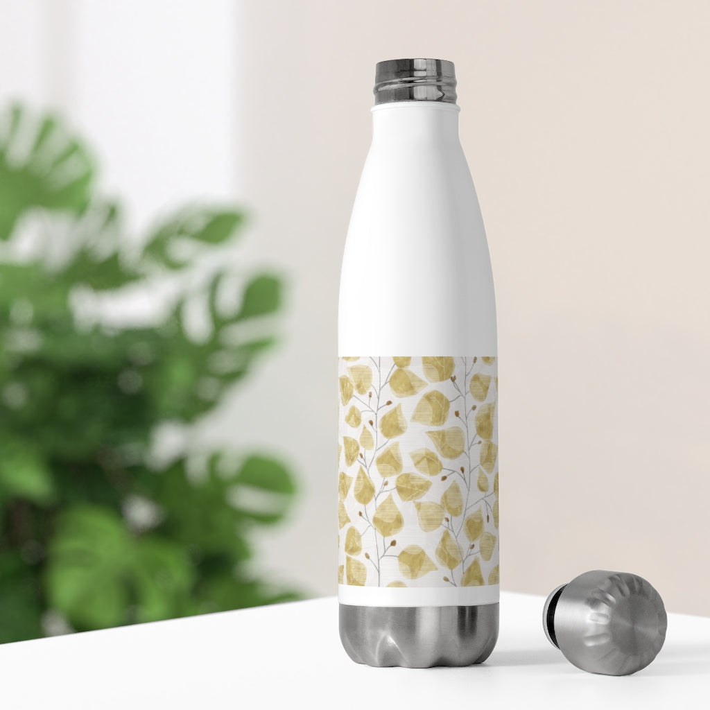 Budding Vine 20oz Insulated Bottle in Yellow