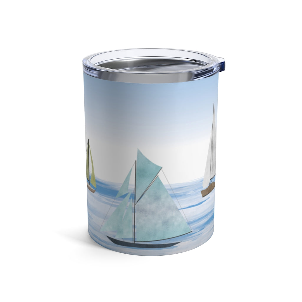 Sailing Tumbler in Light Blue
