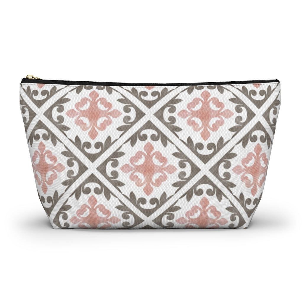 Porto Tile Accessory Pouch w T-bottom in Pink