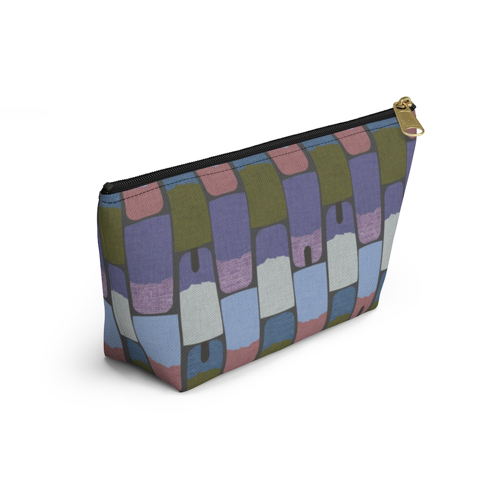 Popsicles Accessory Pouch w T-bottom in Purple