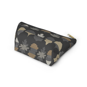 Frond Accessory Pouch w T-bottom in Black