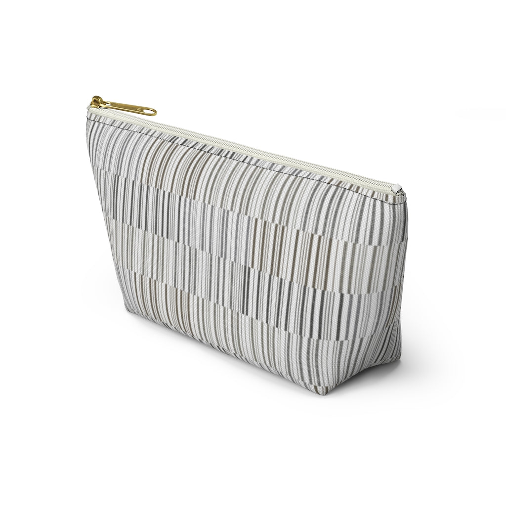 Traffic Code Accessory Pouch w T-bottom in Gray