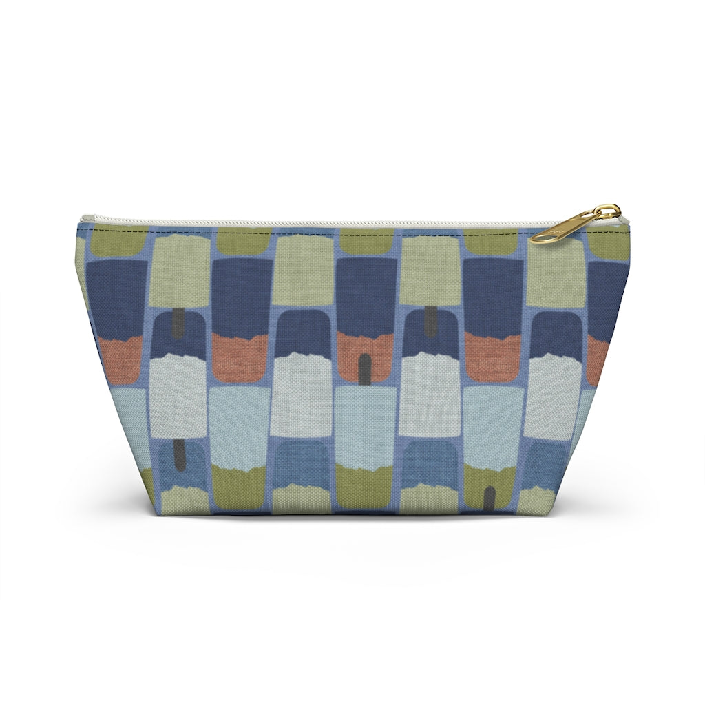Popsicles Accessory Pouch w T-bottom in Navy