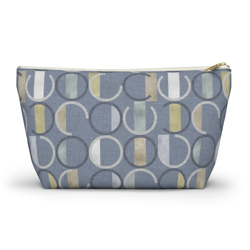 Journey Code Accessory Pouch w T-bottom in Blue