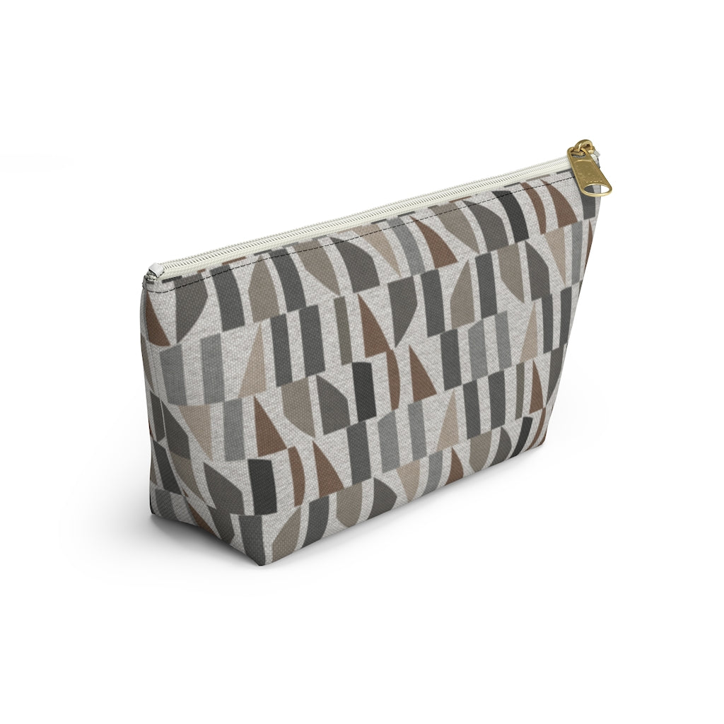 Frequency Code Accessory Pouch w T-bottom in Gray