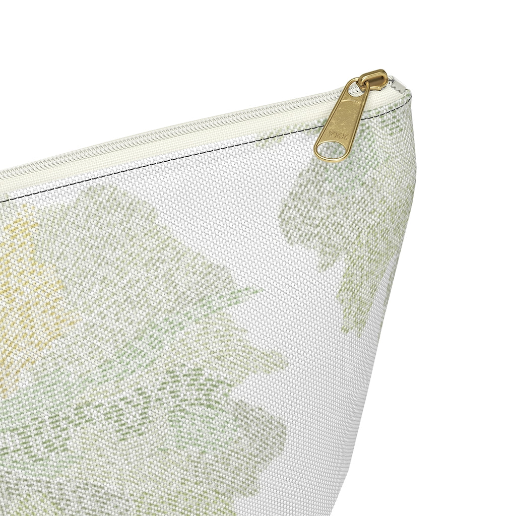 Ciphertext Code Accessory Pouch w T-bottom in Green