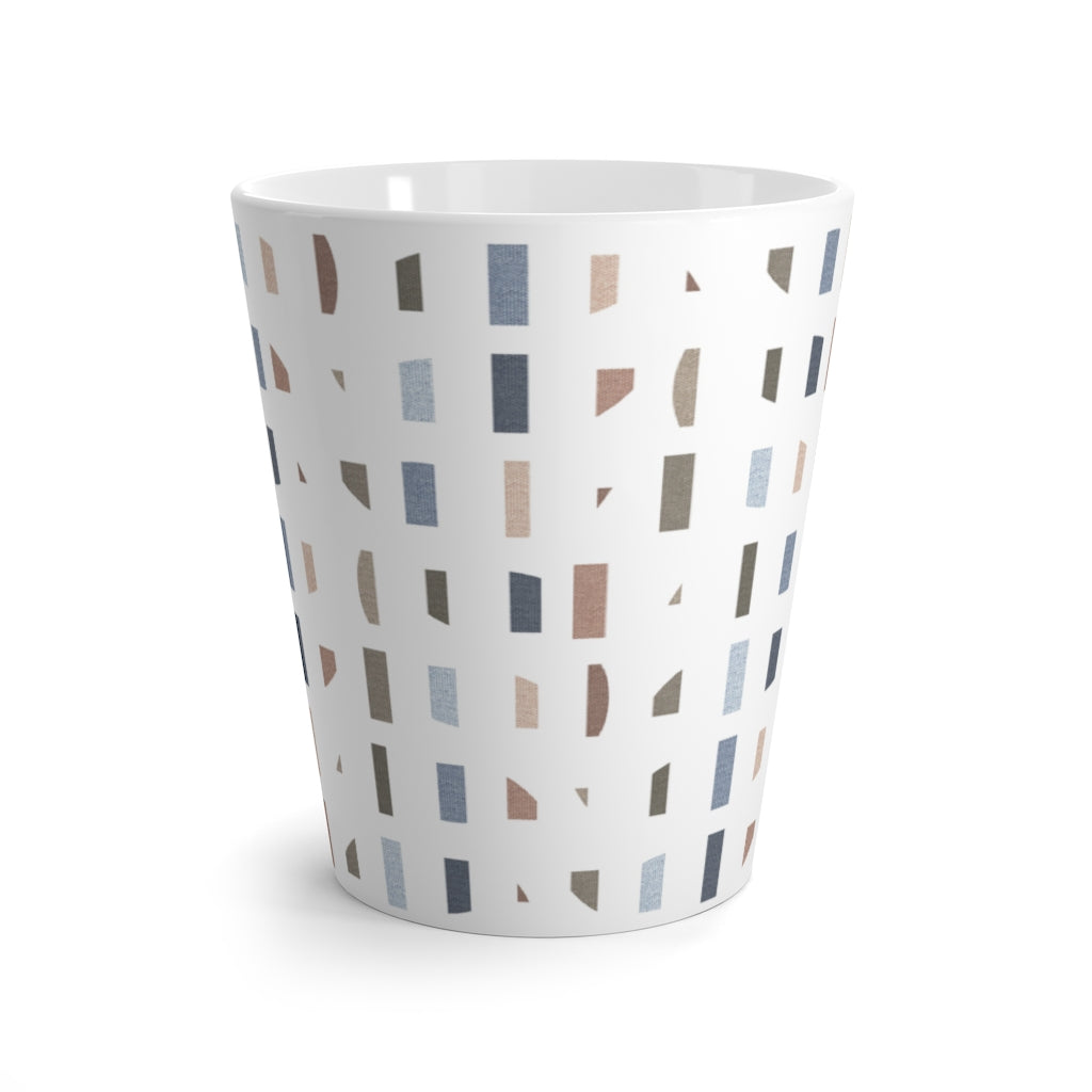 Tujjedy Code Latte Mug in Blue