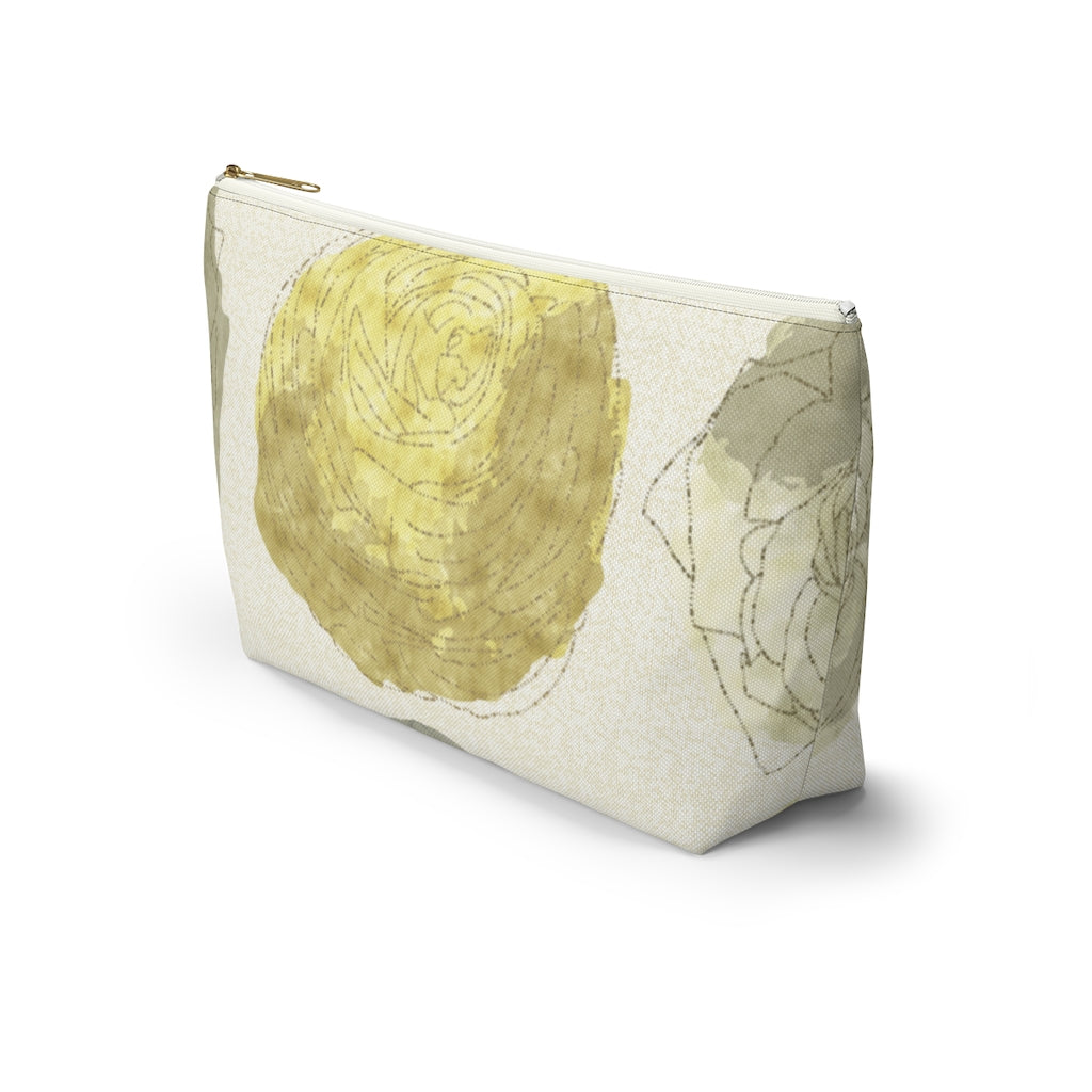 Decipher Code Accessory Pouch w T-bottom in Yellow
