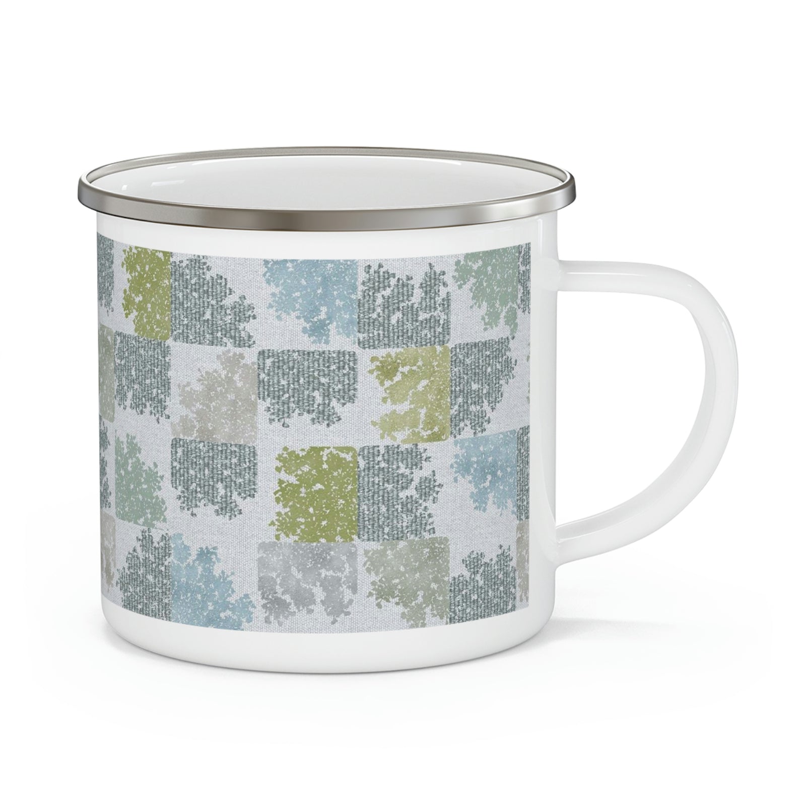 Daucus Carota Enamel Mug in Aqua