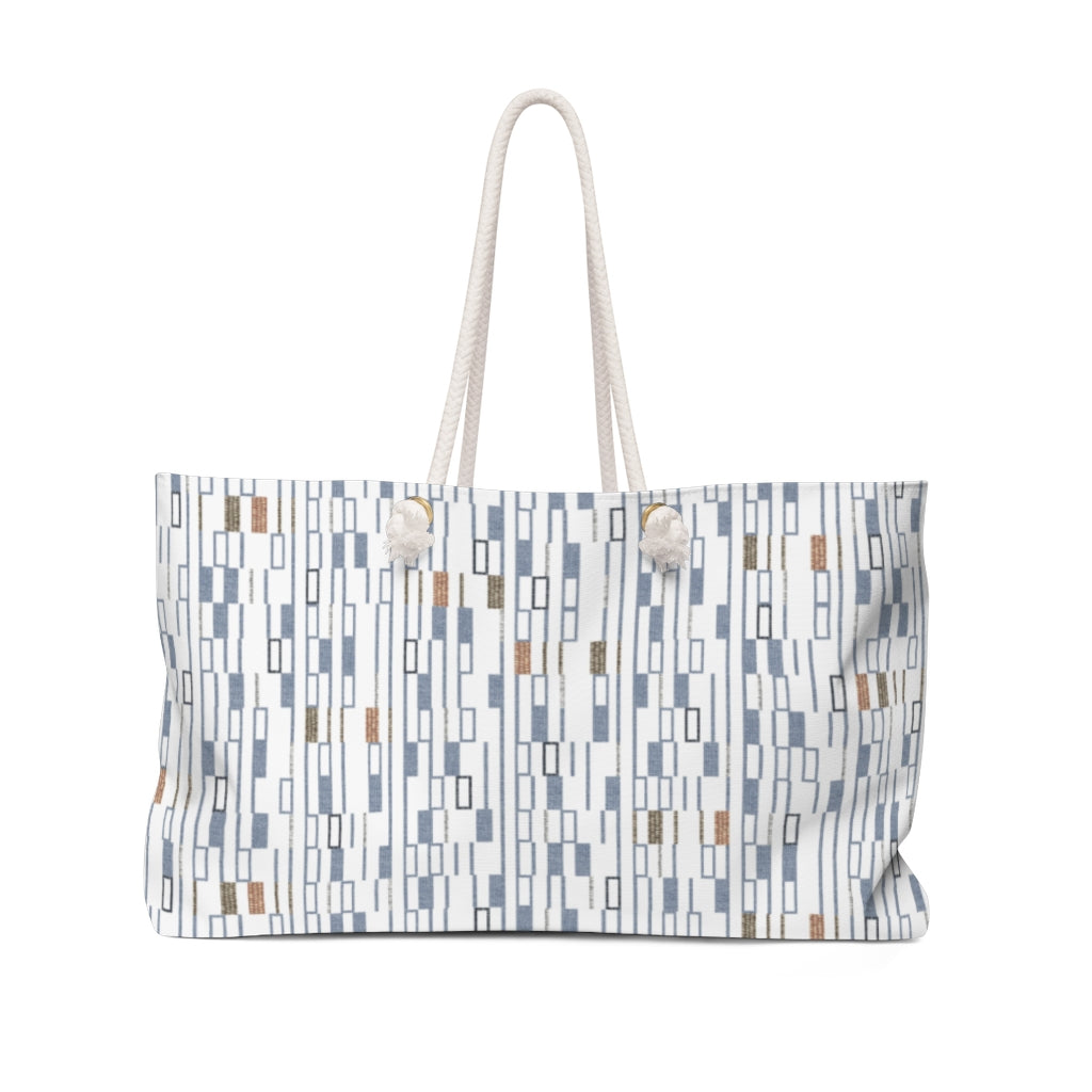 Signals Code Weekender Bag in Blue