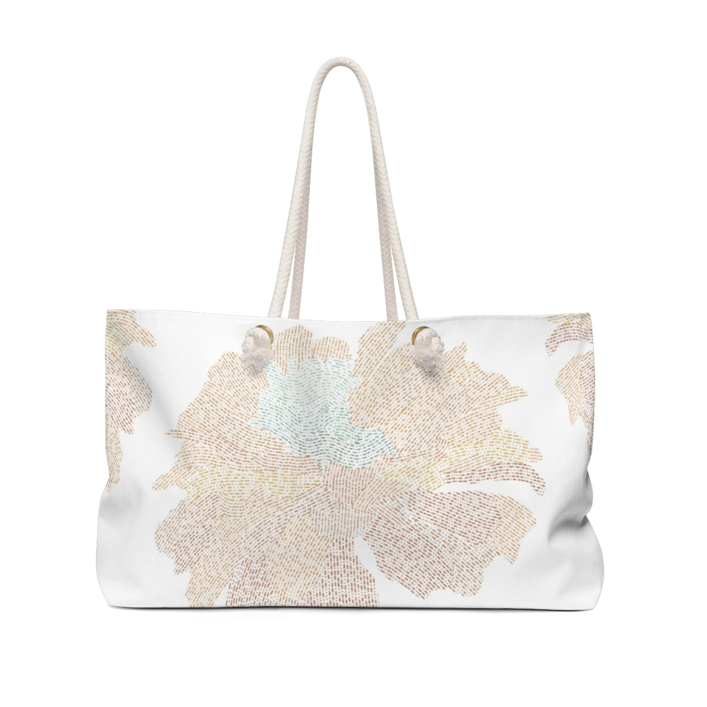 Ciphertext Code Weekender Bag in Orange