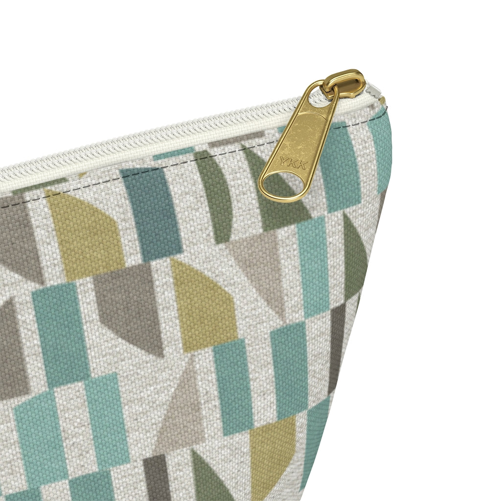 Frequency Code Accessory Pouch w T-bottom in Aqua