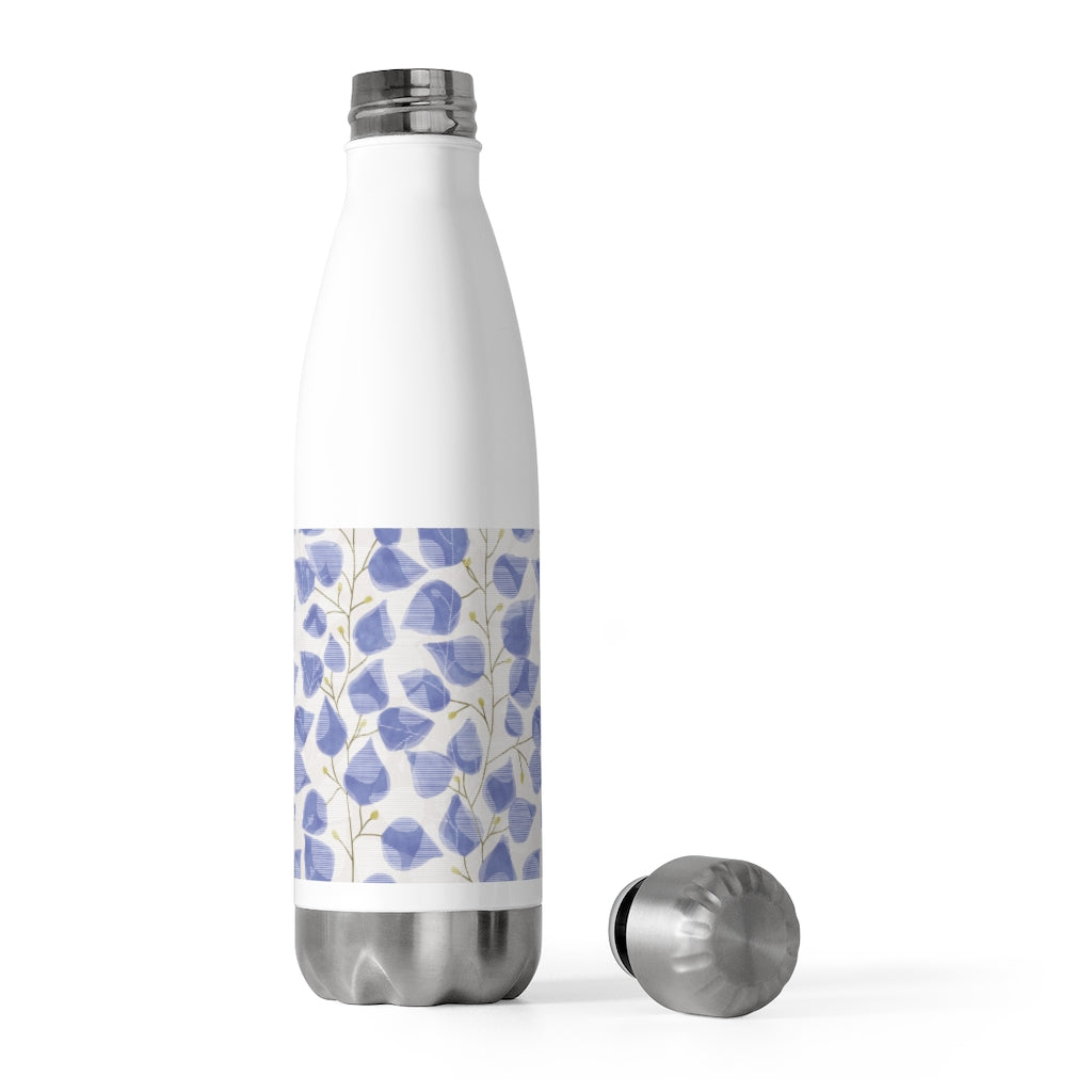 Budding Vine 20oz Insulated Bottle in Blue