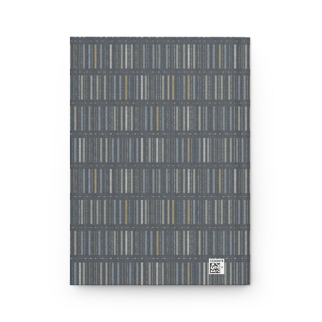 Science Code Hardcover Journal Matte in Blue