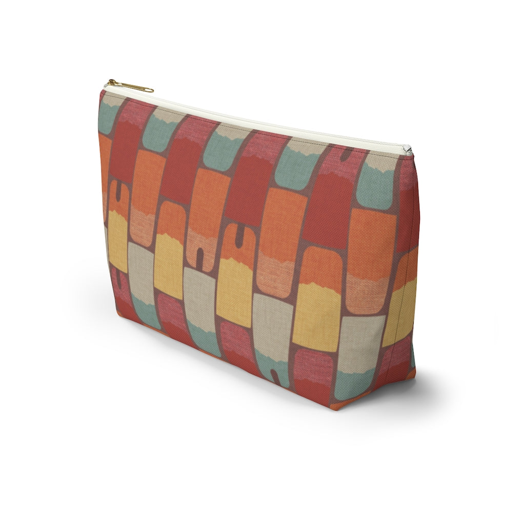 Popsicles Accessory Pouch w T-bottom in Red