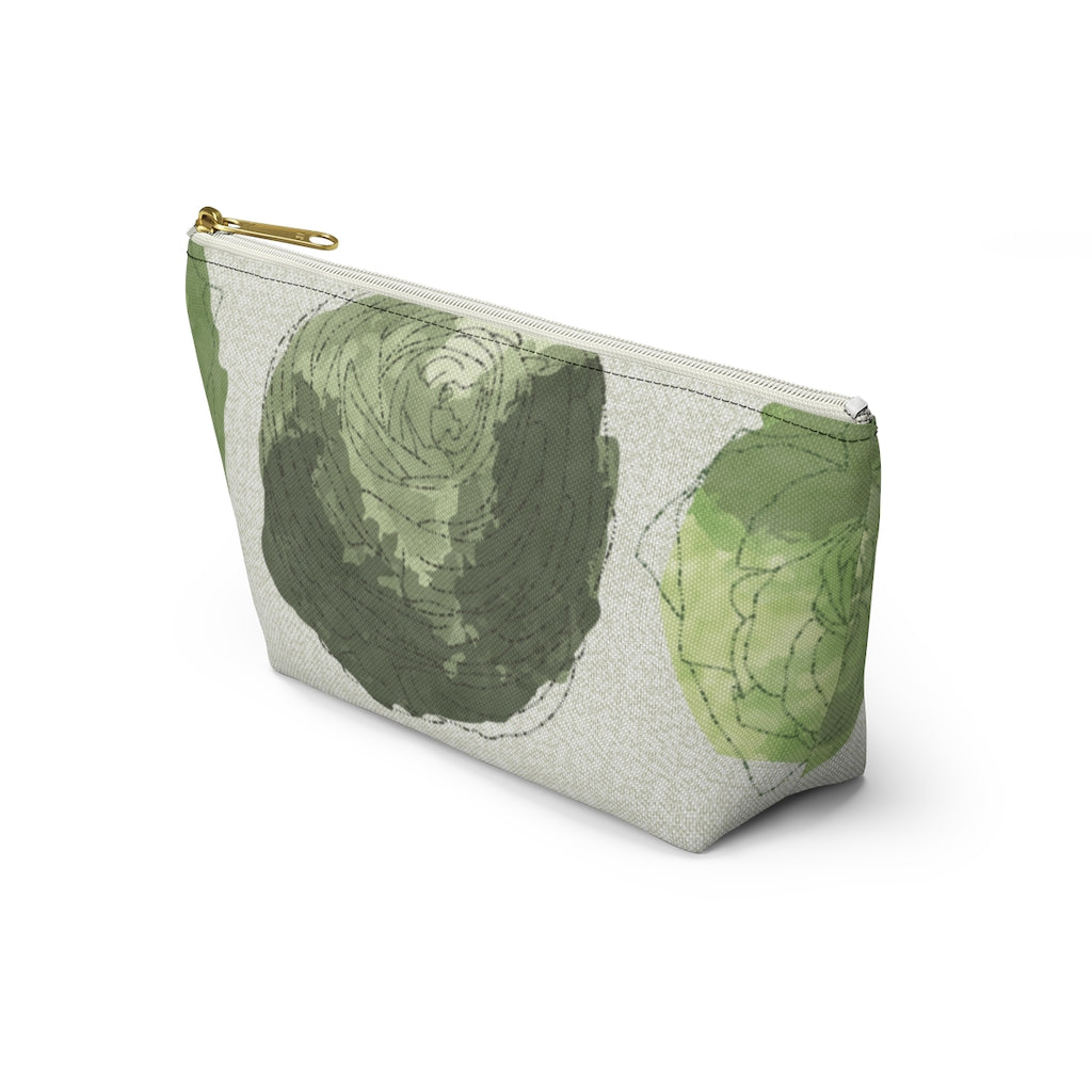 Decipher Code Accessory Pouch w T-bottom in Green