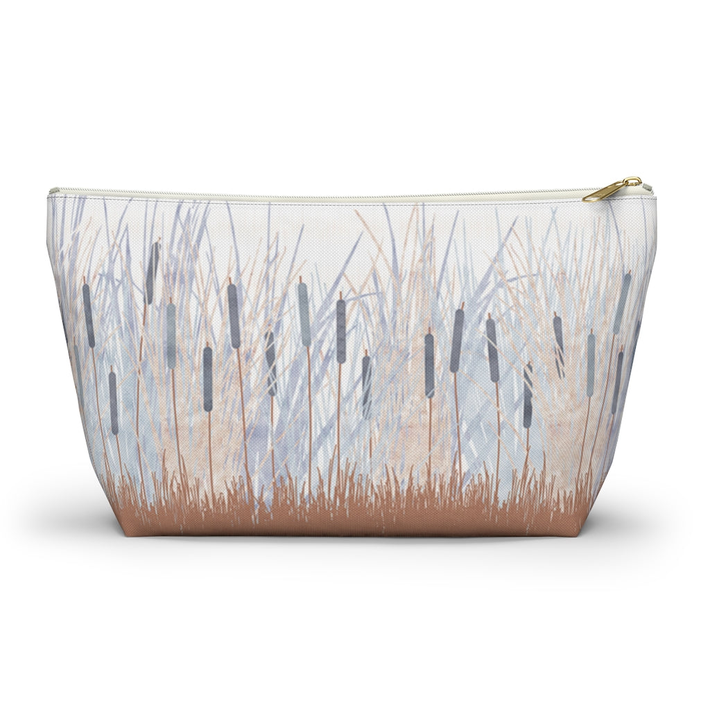 Marsh Accessory Pouch w T-bottom in Coral