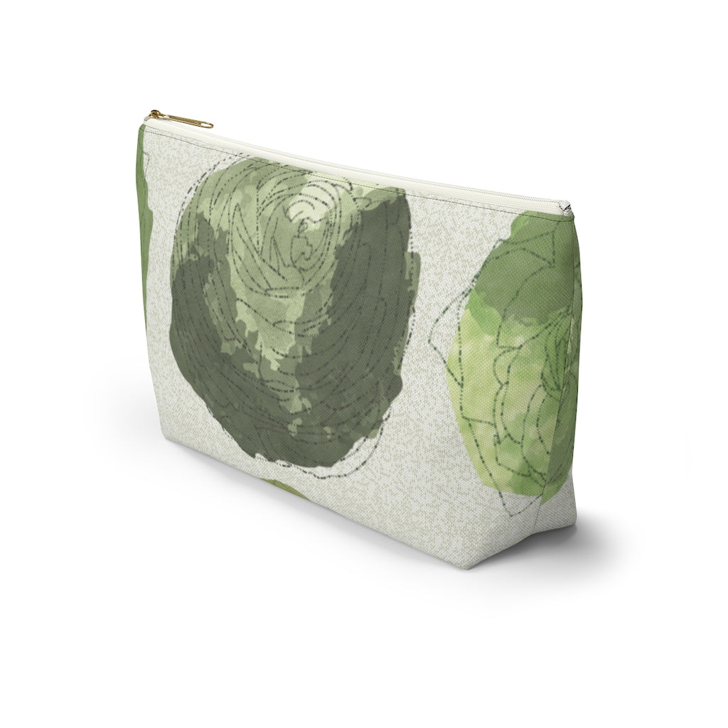 Decipher Code Accessory Pouch w T-bottom in Green
