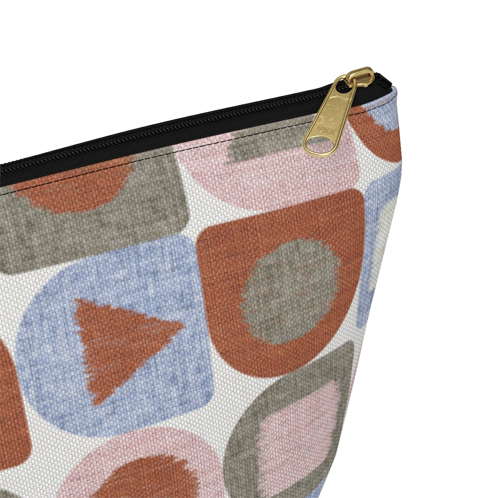 Shape Up Accessory Pouch w T-bottom in Pink