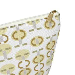 Telegraph Code Accessory Pouch w T-bottom in Yellow