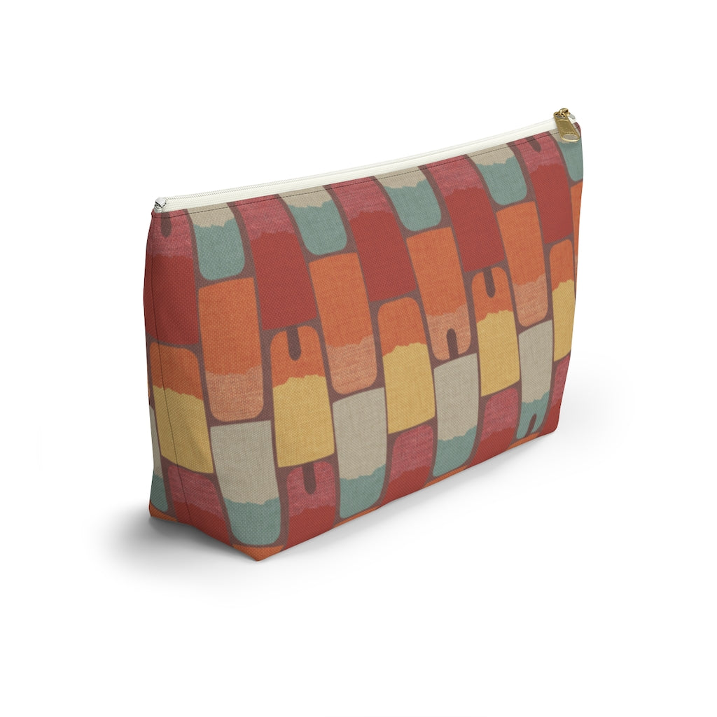 Popsicles Accessory Pouch w T-bottom in Red