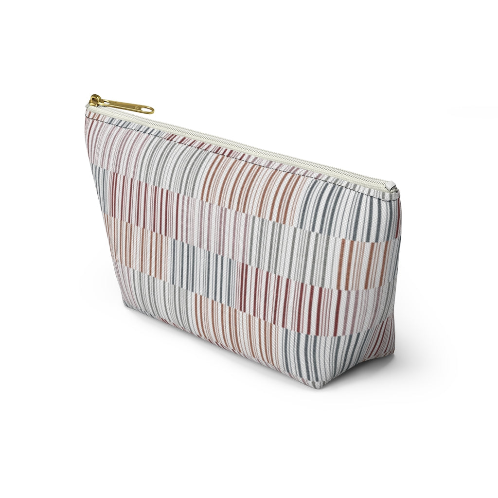 Traffic Code Accessory Pouch w T-bottom in Red