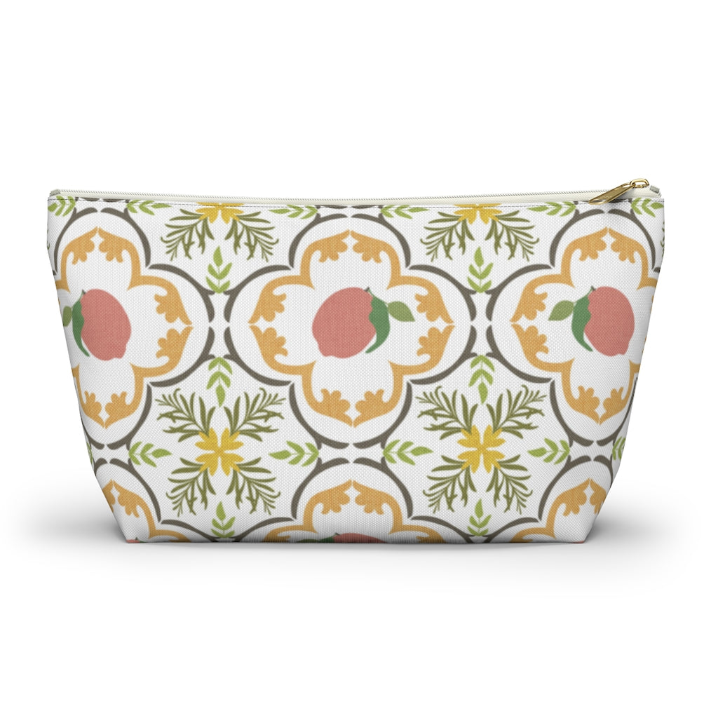 Freshly Squeezed Accessory Pouch w T-bottom in Multi