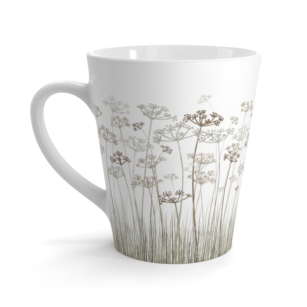 Message Code Latte Mug in Gray