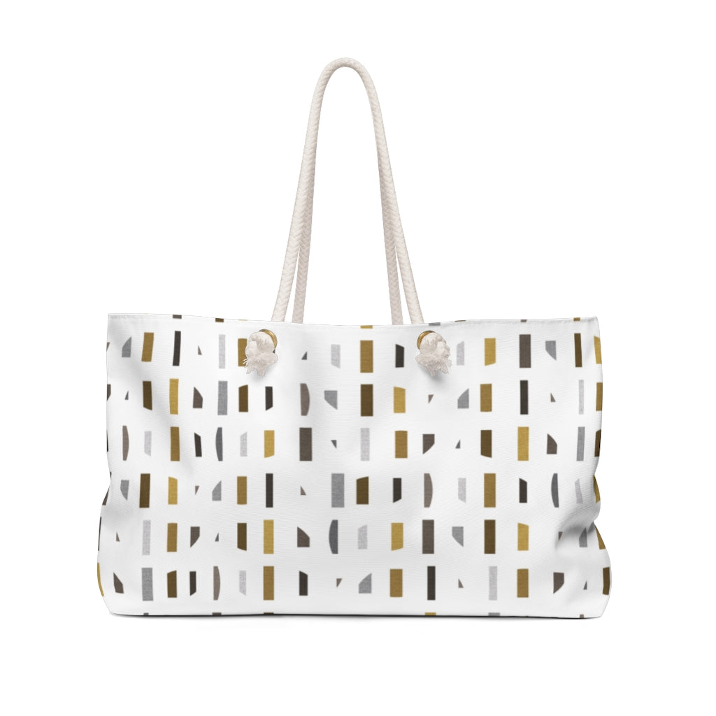 Tujjedy Code Weekender Bag in Khaki