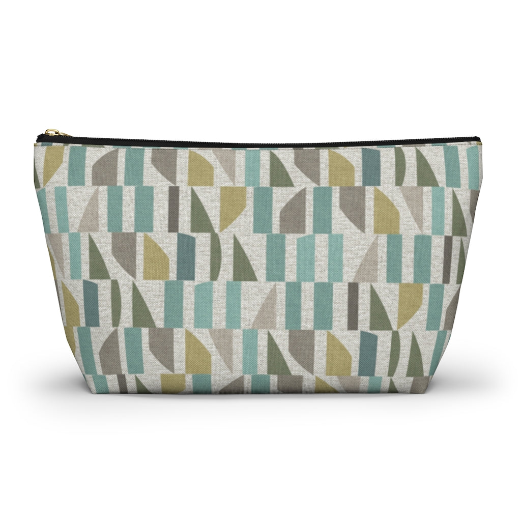 Frequency Code Accessory Pouch w T-bottom in Aqua