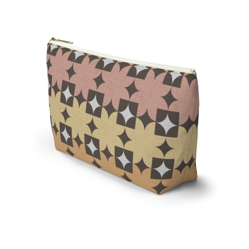 World's Fair Accessory Pouch w T-bottom in Pink