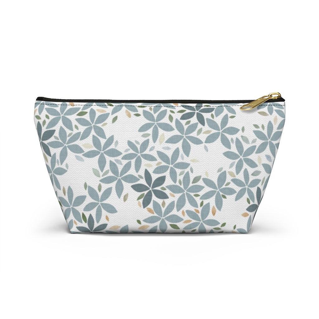 Snowbell Accessory Pouch w T-bottom in Aqua