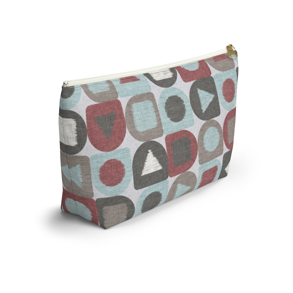 Shape Up Accessory Pouch w T-bottom in Aqua